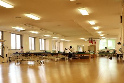 広々とした機能訓練室