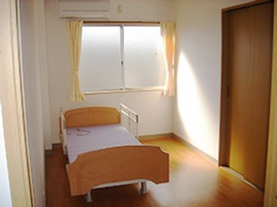 日差しが入る居室