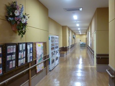 明るい廊下