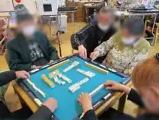 卓上ゲームの様子