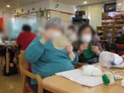 手芸を楽しむスペース