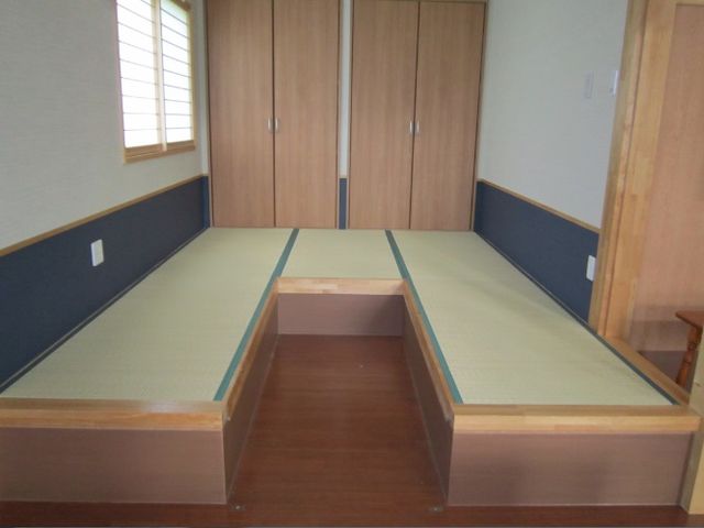 和室の居室 和室 畳が敷かれた居室は、くつろぐのに最適な落ち着いた空間です。あなたの新しい生活を支えます。