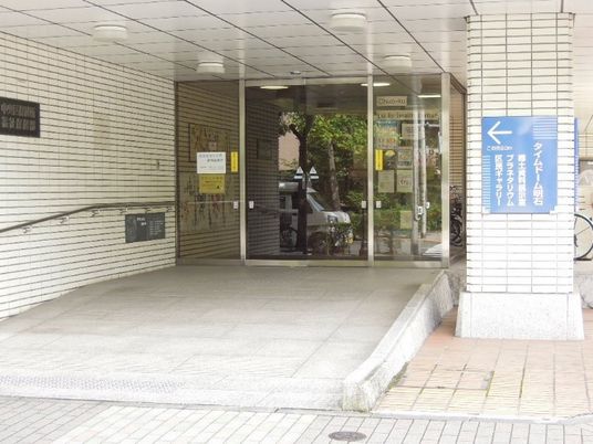 段差の少ないエントランス  
