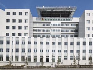 外観の建物正面  