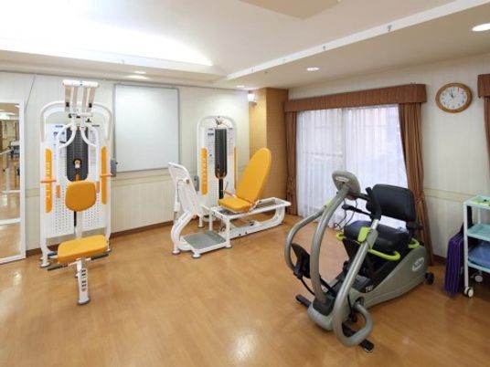 明るいトレーニングルーム