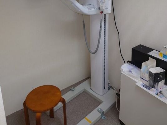 機能訓練室の測定器  