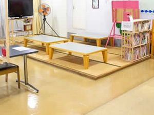 畳敷きの多目的室  