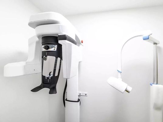 歯科用機器のある機能訓練室  