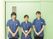 スタッフ3人の廊下  