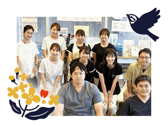 スタッフ集合の掲示前  