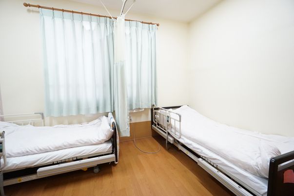 清潔な2床の居室