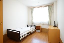 シンプルな個室の居室