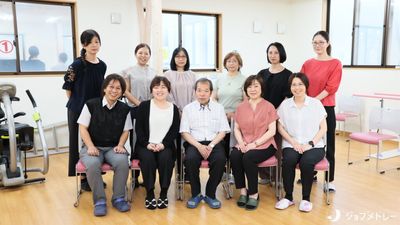 スタッフと利用者の集合