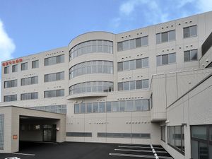 病院の外観です  