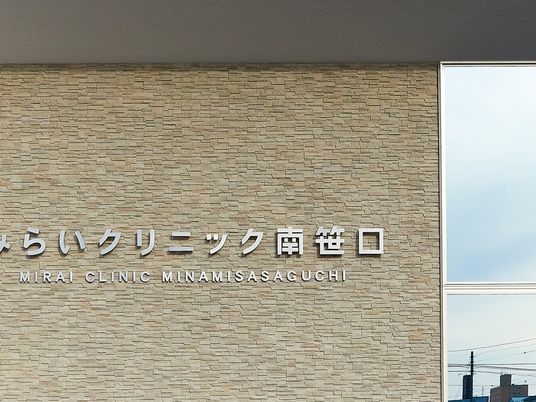 外観の看板  