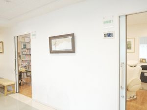 フロアの一角