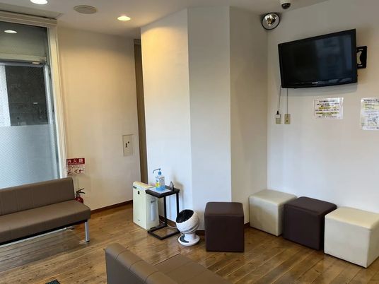 テレビのある休憩室  