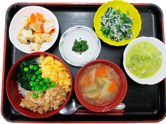 栄養バランスのよい食事