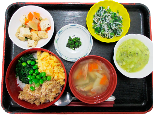 栄養バランスのよい食事
