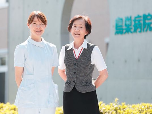 スタッフの屋外での様子  