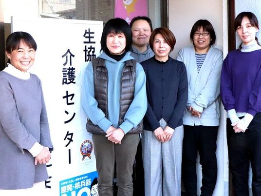 スタッフ集合のエントランス  