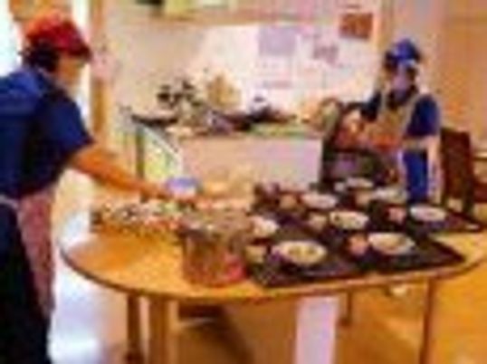 温かな食事の風景