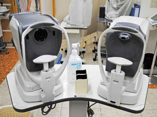 機能訓練機器のある室内  