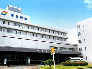 病院の外観  