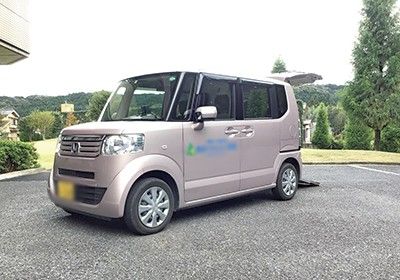 送迎車の外観