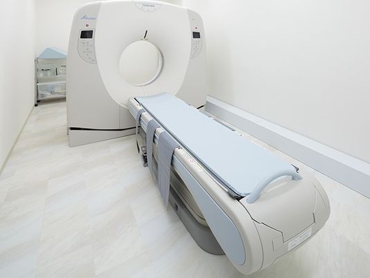 検査機器のある室内  