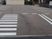 駐車場の横断歩道  