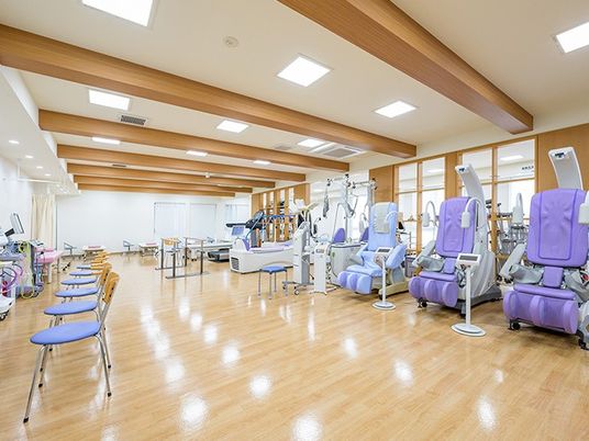機能訓練室の器具  