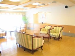 明るい共有スペース