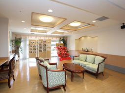 暖かみのある共有スペース