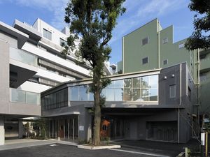 施設外観の建物  