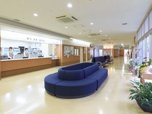 受付のあるロビー