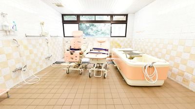設備が整った浴室