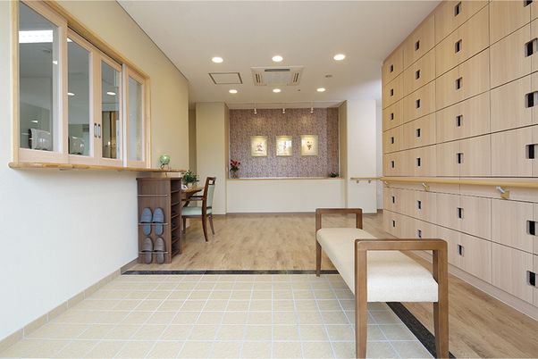 快適な居室の一角