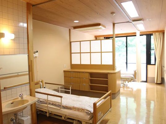 明るい居室  