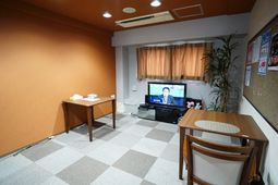 温かみのある休憩室