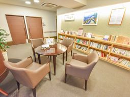 快適な休憩室の様子