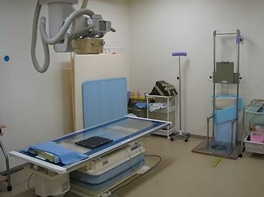機能訓練用の器具がある部屋  