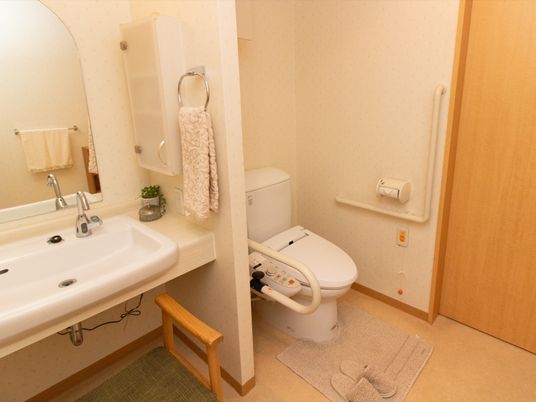 清潔感のあるトイレ空間