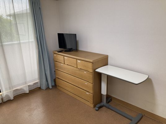 収納家具がある居室