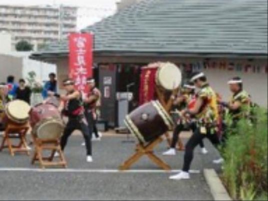 太鼓のパフォーマンス