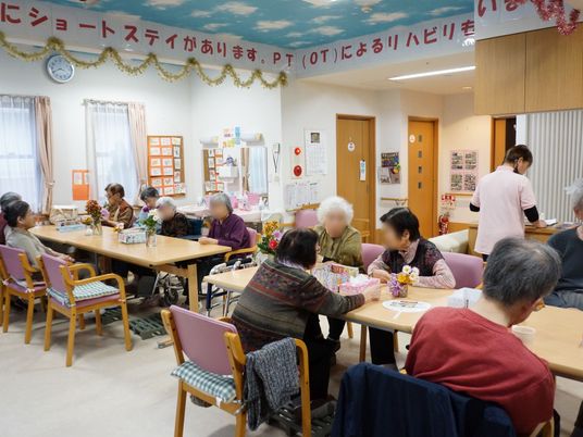 活動中の共有エリア