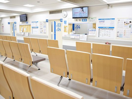 受付前の待合室  