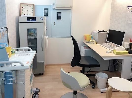 明るい休憩室  