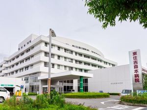 病院の外観  
