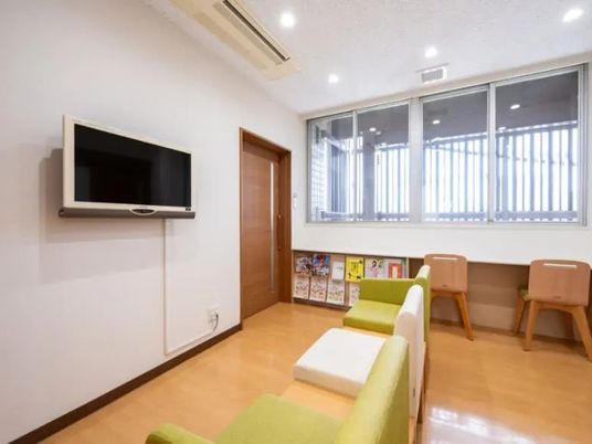テレビのある休憩室  